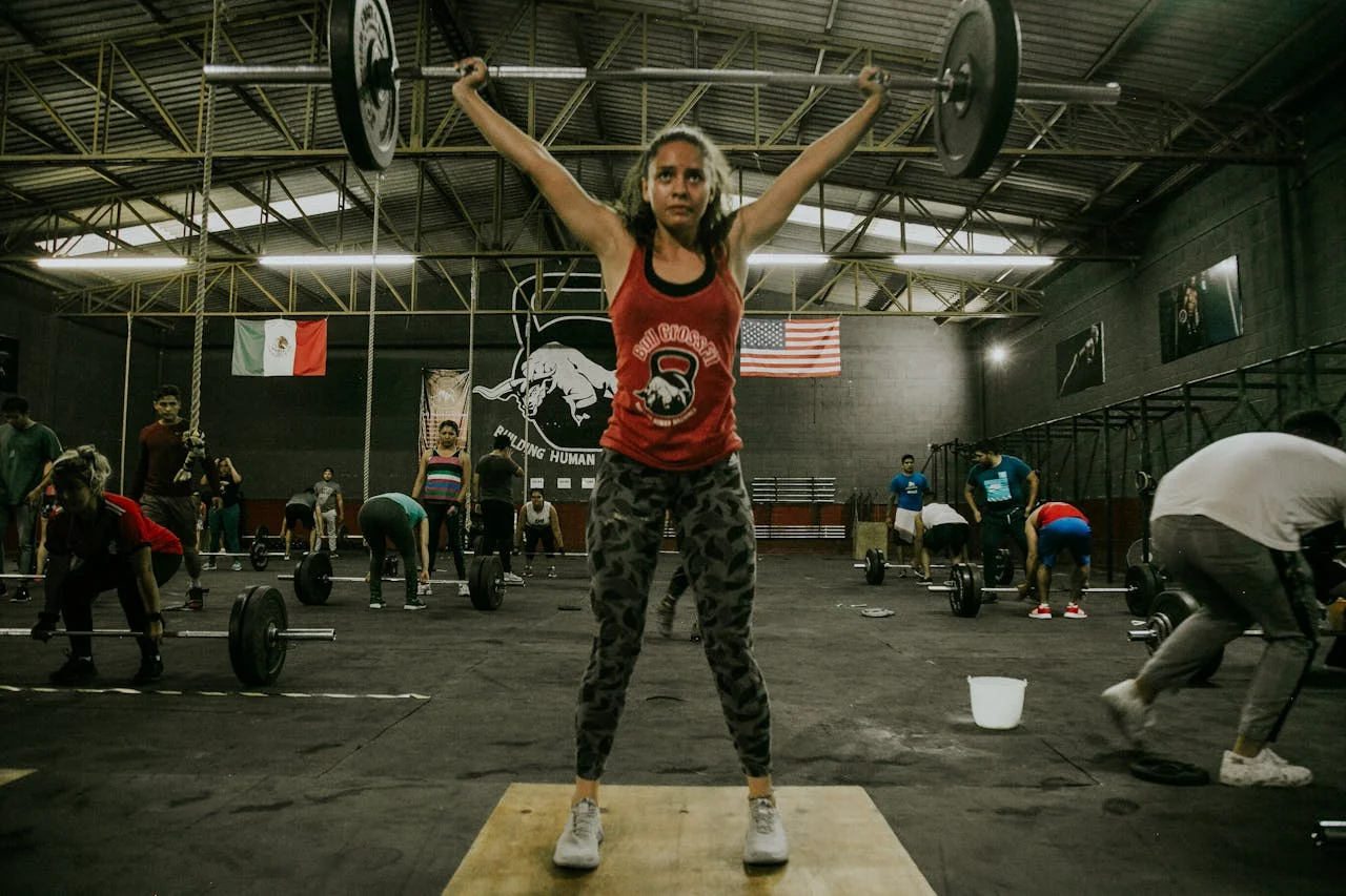 Athletes who train in a CrossFit box