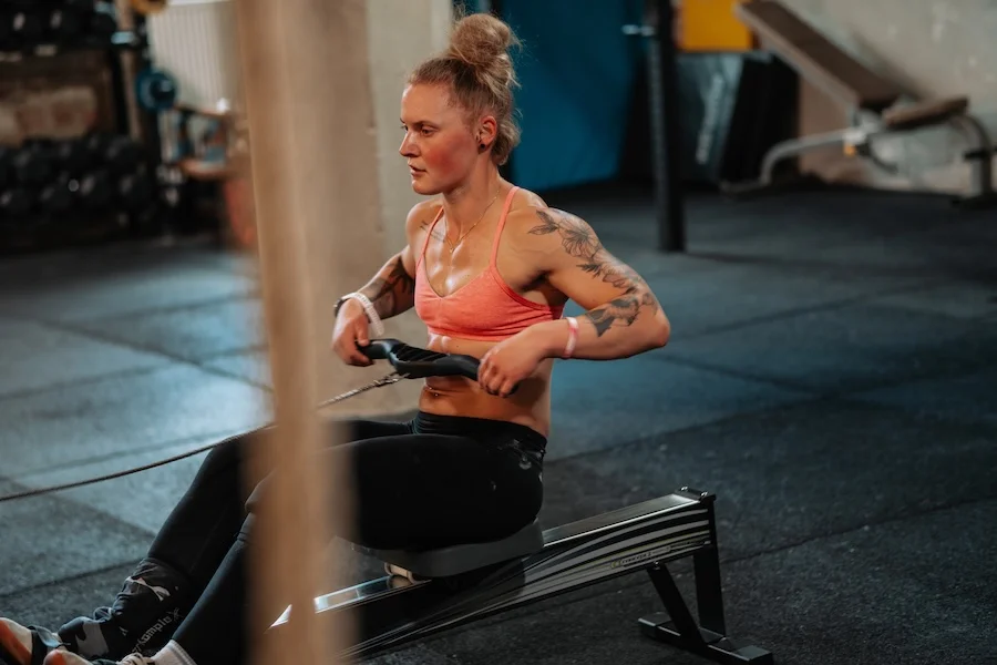 Rowing athlete