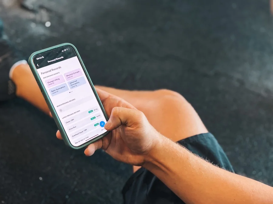 PR feature in the SmartWOD workout generator app