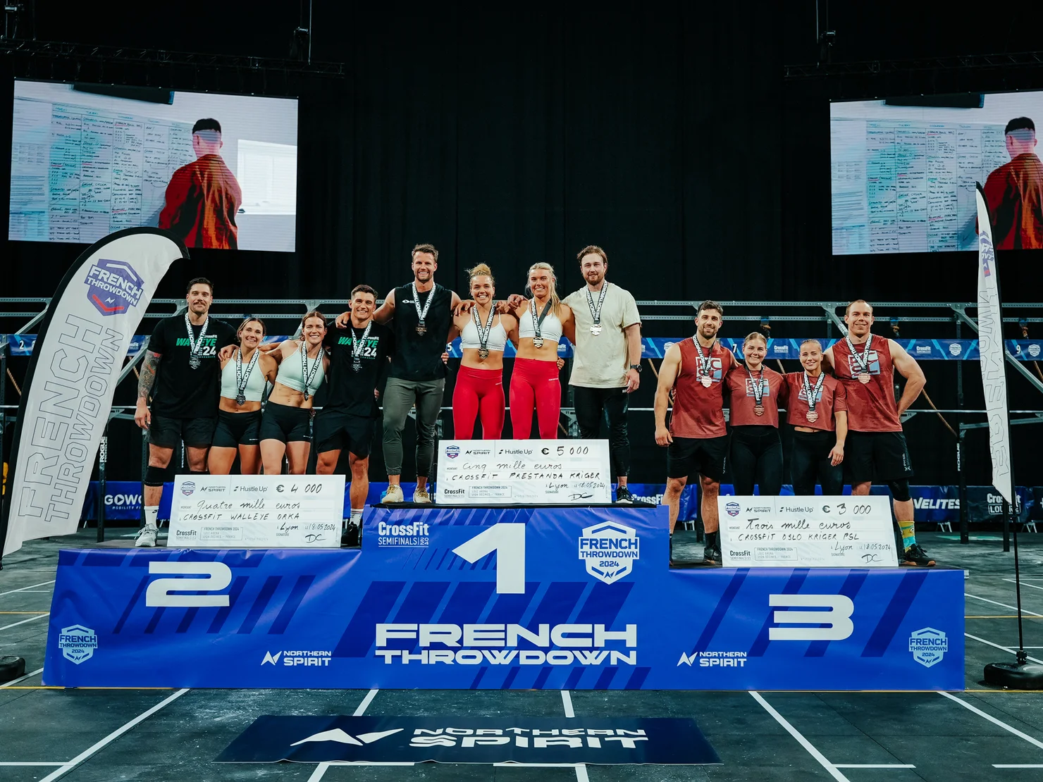 Gewinner Teams des French Throwdown